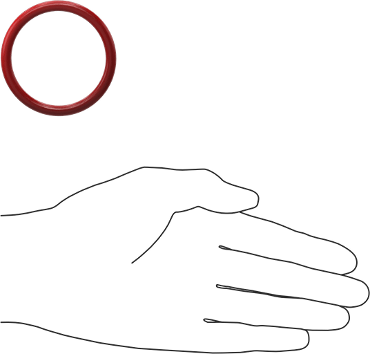 Yüksek Sıcaklık Silikon O-Rings, Parker S1138, 3/16 Kesirli Genişlik, Dash Numarası 328