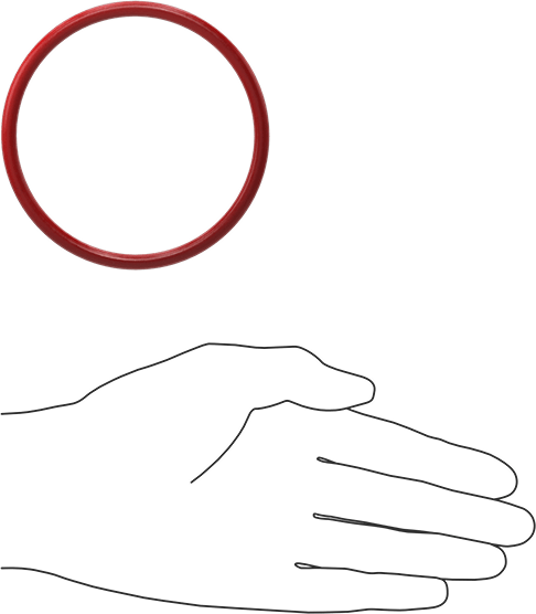 Yüksek Sıcaklık Silikon O-Rings, Parker S1138, 3/16 Kesirli Genişlik, Dash Numarası 339