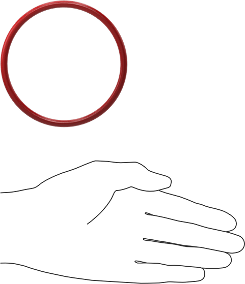 Yüksek Sıcaklık Silikon O-Rings, Parker S1138, 3/16 Kesirli Genişlik, Dash Numarası 340