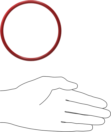 Yüksek Sıcaklık Silikon O-Rings, Parker S1138, 3/16 Kesirli Genişlik, Dash Numarası 342