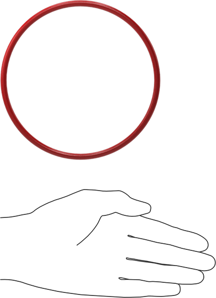 Yüksek Sıcaklık Silikon O-Rings, Parker S1138, 3/16 Kesirli Genişlik, Dash Numarası 353