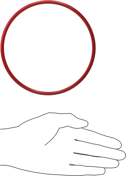 Yüksek Sıcaklık Silikon O-Rings, Parker S1138, 3/16 Kesirli Genişlik, Dash Numarası 354