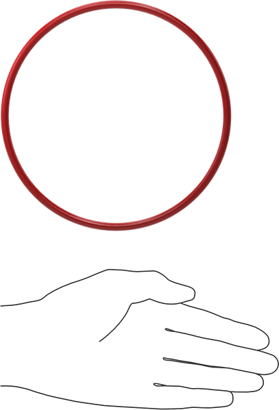 Yüksek Sıcaklık Silikon O-Rings, Parker S1138, 3/16 Kesirli Genişlik, Dash Numarası 358