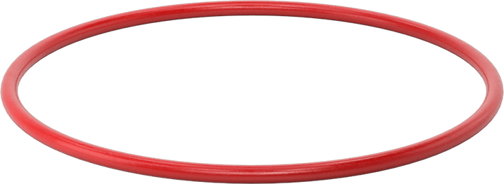 Yüksek Sıcaklık Silikon O-Rings, Parker S1138, 3/16 Kesirli Genişlik, Dash Numarası 360