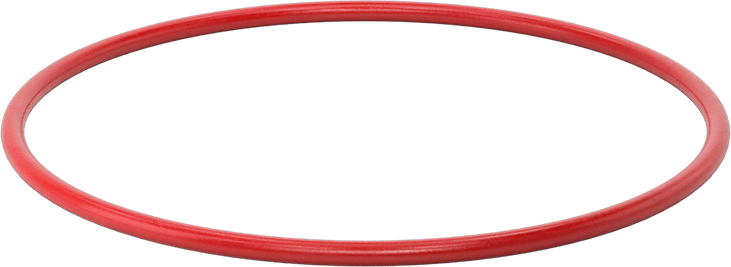 Yüksek Sıcaklık Silikon O-Rings, Parker S1138, 3/16 Kesirli Genişlik, Dash Numarası 362