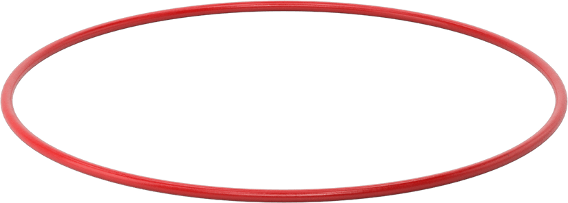 Yüksek Sıcaklık Silikon O-Rings, Parker S1138, 3/16 Kesirli Genişlik, Dash Numarası 376