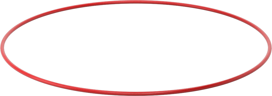 Yüksek Sıcaklık Silikon O-Rings, Parker S1138, 3/16 Kesirli Genişlik, Dash Numarası 384