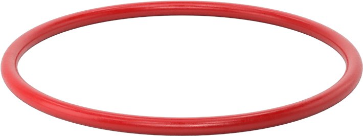 Yüksek Sıcaklık Silikon O-Rings, Parker S1138, 1/4 Kesirli Genişlik, Dash Numarası 433