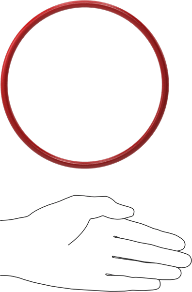 Yüksek Sıcaklık Silikon O-Rings, Parker S1138, 1/4 Kesirli Genişlik, Dash Numarası 436