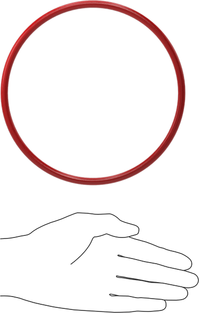 Yüksek Sıcaklık Silikon O-Rings, Parker S1138, 1/4 Kesirli Genişlik, Dash Numarası 438