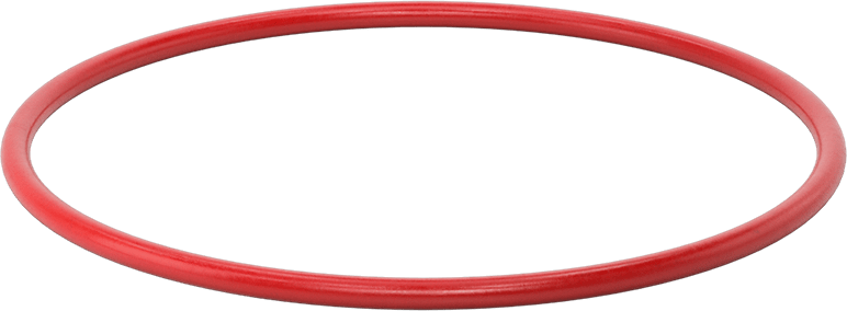 Yüksek Sıcaklık Silikon O-Rings, Parker S1138, 1/4 Kesirli Genişlik, Dash Numarası 443