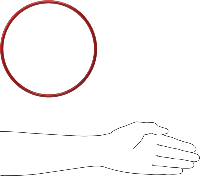 Yüksek Sıcaklık Silikon O-Rings, Parker S1138, 1/4 Kesirli Genişlik, Dash Numarası 443