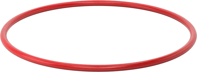 Yüksek Sıcaklık Silikon O-Rings, Parker S1138, 1/4 Kesirli Genişlik, Dash Numarası 445