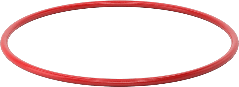 Yüksek Sıcaklık Silikon O-Rings, Parker S1138, 1/4 Kesirli Genişlik, Dash Numarası 446