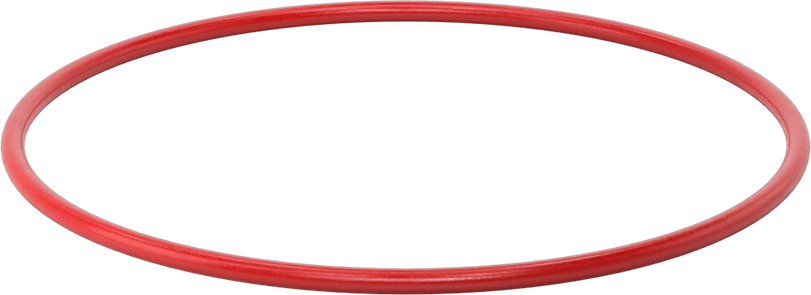 Yüksek Sıcaklık Silikon O-Rings, Parker S1138, 1/4 Kesirli Genişlik, Dash Numarası 447