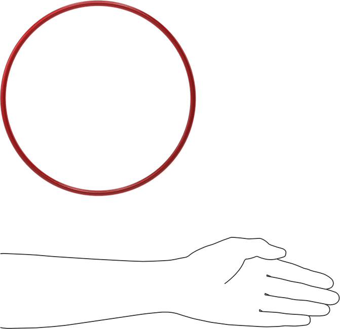 Yüksek Sıcaklık Silikon O-Rings, Parker S1138, 1/4 Kesirli Genişlik, Dash Numarası 447