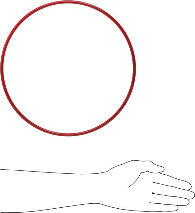 Yüksek Sıcaklık Silikon O-Rings, Parker S1138, 1/4 Kesirli Genişlik, Dash Numarası 451