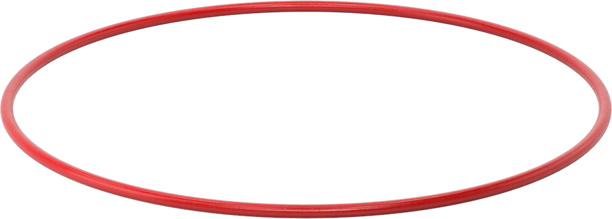 Yüksek Sıcaklık Silikon O-Rings, Parker S1138, 1/4 Kesirli Genişlik, Dash Numarası 455