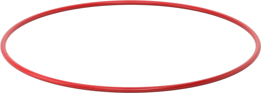 Yüksek Sıcaklık Silikon O-Rings, Parker S1138, 1/4 Kesirli Genişlik, Dash Numarası 456