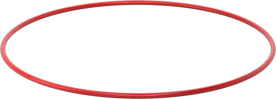 Yüksek Sıcaklık Silikon O-Rings, Parker S1138, 1/4 Kesirli Genişlik, Dash Numarası 458