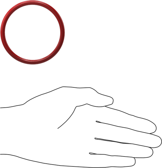 Yüksek Sıcaklık Silikon O-Rings, Parker S1138, 3/16 Kesirli Genişlik, Dash Numarası 333