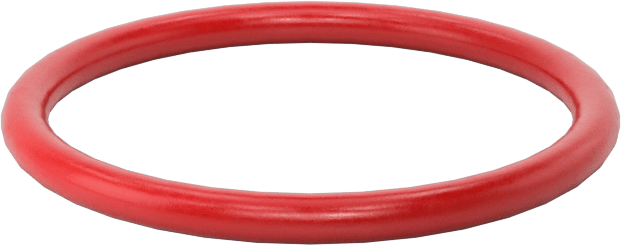 Yüksek Sıcaklık Silikon O-Rings, Parker S1138, 1/16 Kesirli Genişlik, Dash Numarası 019