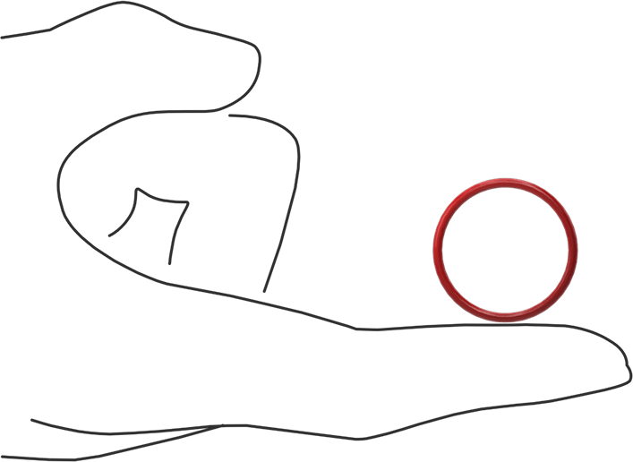 Yüksek Sıcaklık Silikon O-Rings, Parker S1138, 1/16 Kesirli Genişlik, Dash Numarası 021