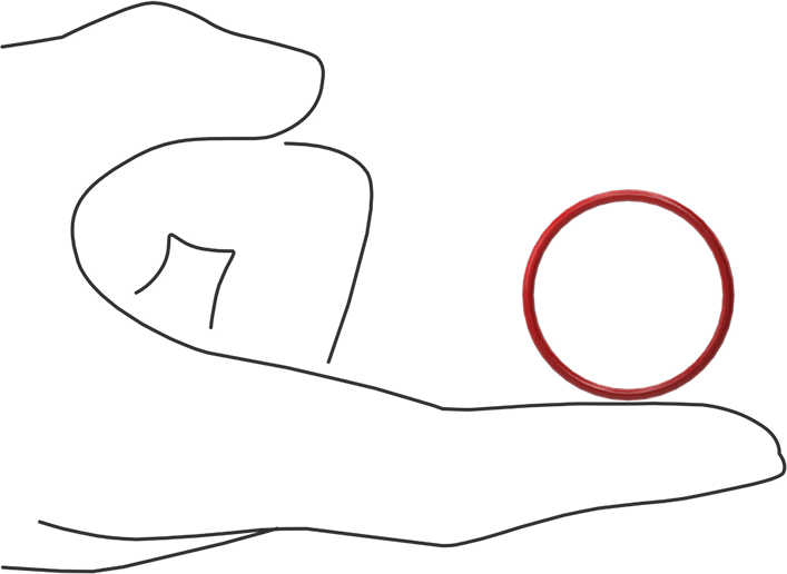 Yüksek Sıcaklık Silikon O-Rings, Parker S1138, 1/16 Kesirli Genişlik, Dash Numarası 024