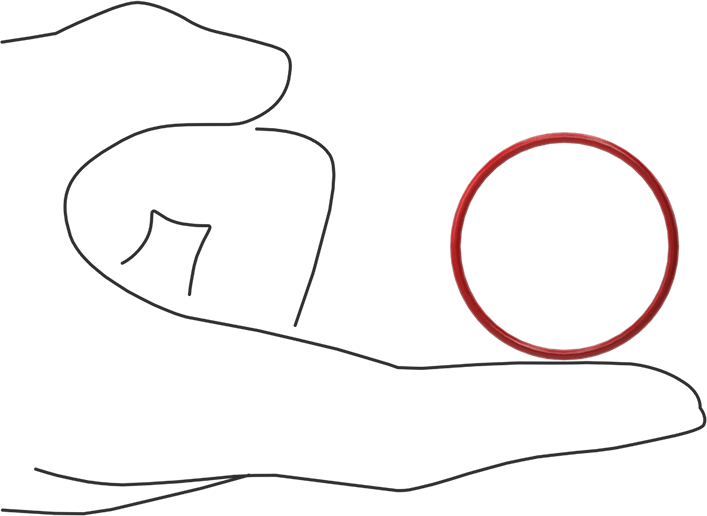 Yüksek Sıcaklık Silikon O-Rings, Parker S1138, 1/16 Kesirli Genişlik, Dash Numarası 028