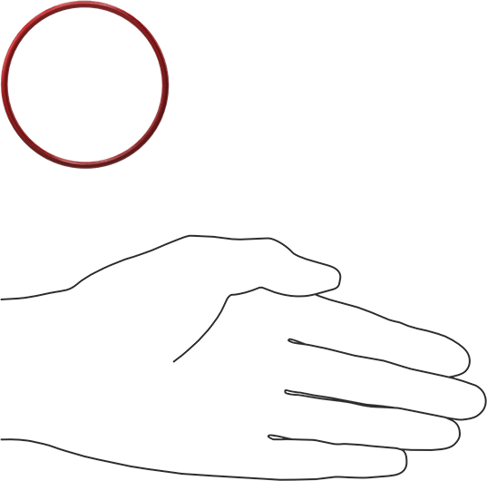 Yüksek Sıcaklık Silikon O-Rings, Parker S1138, 3/32 Kesirli Genişlik, Dash Numarası 141