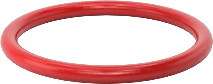 Yüksek Sıcaklık Silikon O-Rings, Parker S1138, 1/8 Kesirli Genişlik, Dash Numarası 222