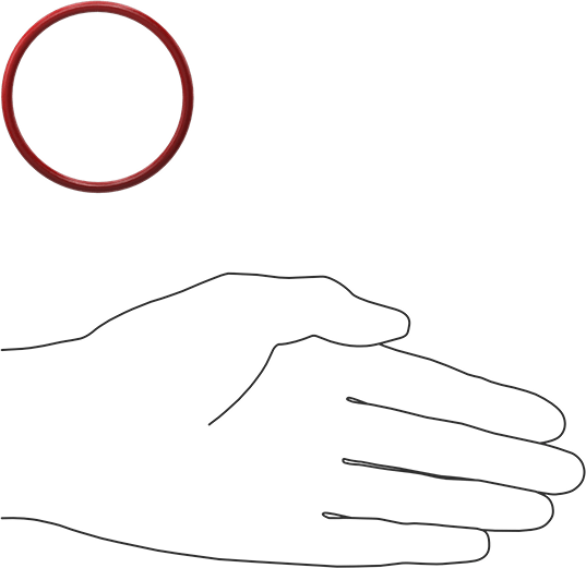 Yüksek Sıcaklık Silikon O-Rings, Parker S1138, 1/8 Kesirli Genişlik, Dash Numarası 227