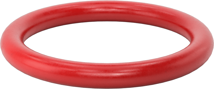 Yüksek Sıcaklık Silikon O-Rings, Parker S1138, 1/4 Kesirli Genişlik, Dash Numarası 405