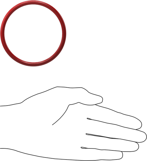 Yüksek Sıcaklık Silikon O-Rings, Parker S1138, 3/16 Kesirli Genişlik, Dash Numarası 336