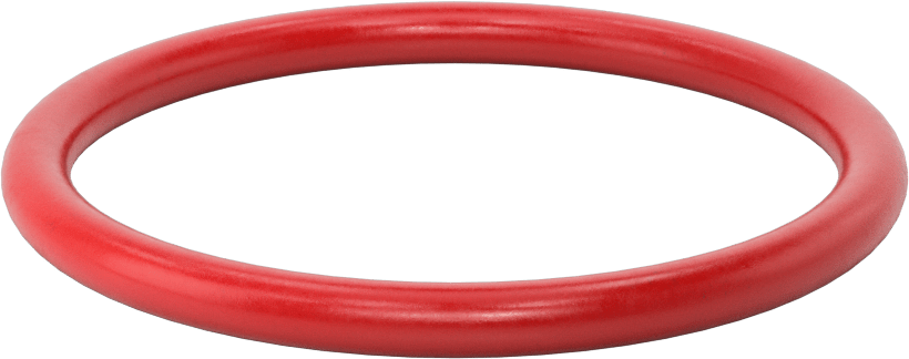 Yüksek Sıcaklık Silikon O-Rings, Parker S1138, 1/4 Kesirli Genişlik, Dash Numarası 414