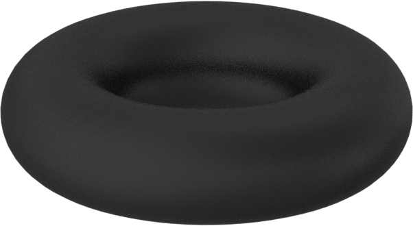 Suya ve Hava Koşullarına Dayanıklı Neopren O-Ring, 1/16 Kesirli Genişlik, Dash Numarası 006