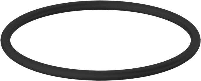 Suya ve Hava Koşullarına Dayanıklı Neopren O-Ring, 1/16 Kesirli Genişlik, Dash Numarası 027