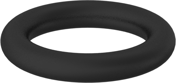 Suya ve Hava Koşullarına Dayanıklı Neopren O-Ring, 3/32 Kesirli Genişlik, Dash Numarası 111