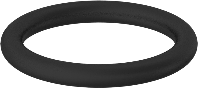 Suya ve Hava Koşullarına Dayanıklı Neopren O-Ring, 1/8 Kesirli Genişlik, Dash Numarası 213