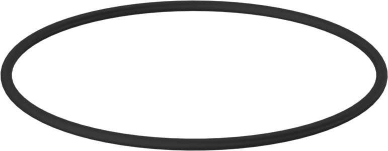 Suya ve Hava Koşullarına Dayanıklı Neopren O-Ring, 1/8 Kesirli Genişlik, Dash Numarası 246