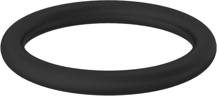 Suya ve Hava Koşullarına Dayanıklı Neopren O-Ring, 3/16 Kesirli Genişlik, Dash Numarası 325