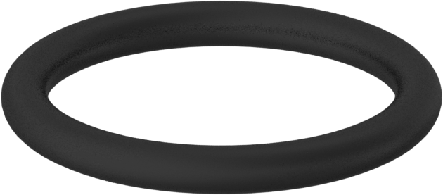 Suya ve Hava Koşullarına Dayanıklı Neopren O-Ring, Düz Dişli Bağlantı İçin, için 1/2" Boru Dış Çapı, Dash 908