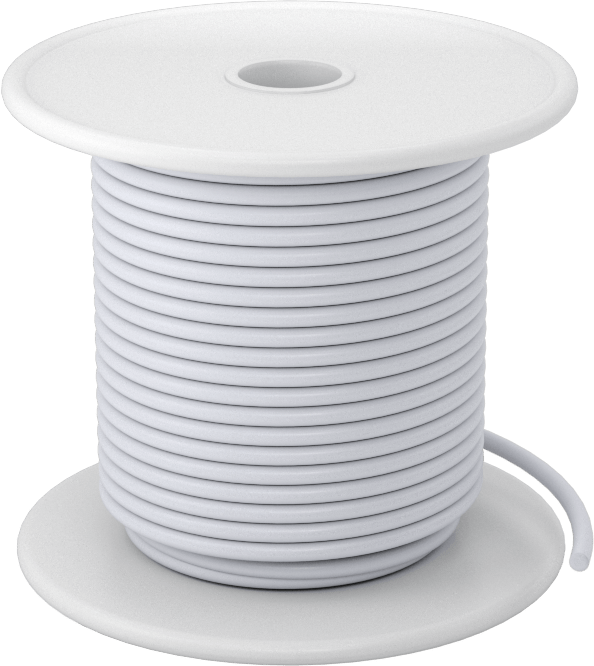 Buhara ve Kimyasala Dayanıklı Salmastra, 3/32" Genişlik, 25 ft Uzunluğunda