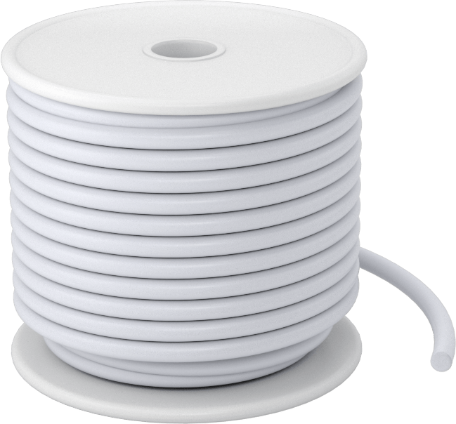 Buhara ve Kimyasala Dayanıklı Salmastra, 5/32" Genişlik, 25 ft Uzunluğunda