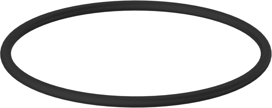 Yağa Dayanıklı Buna-N O-Ring, 1/8 Kesirli Genişlik, Dash Numarası 236