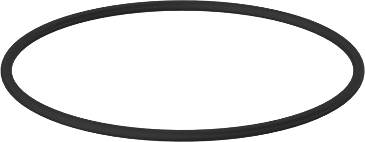 Yağa Dayanıklı Buna-N O-Ring, 1/8 Kesirli Genişlik, Dash Numarası 244