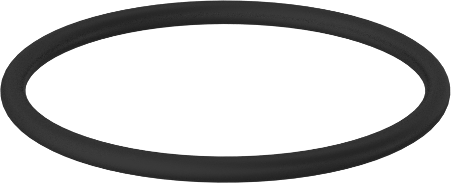 Yağa Dayanıklı Buna-N O-Ring, 3/16 Kesirli Genişlik, Dash Numarası 340