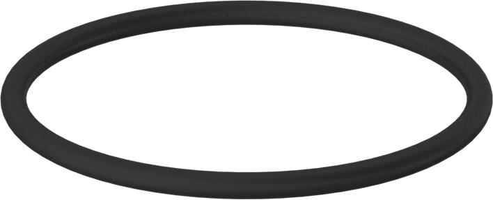 Yağa Dayanıklı Buna-N O-Ring, 3/16 Kesirli Genişlik, Dash Numarası 342