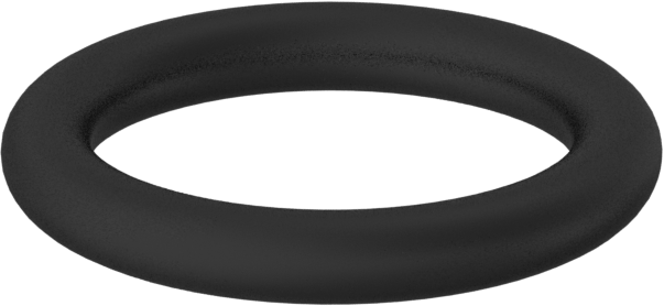 Yağa Dayanıklı Buna-N O-Ring, 1/16 Kesirli Genişlik, Dash Numarası 012