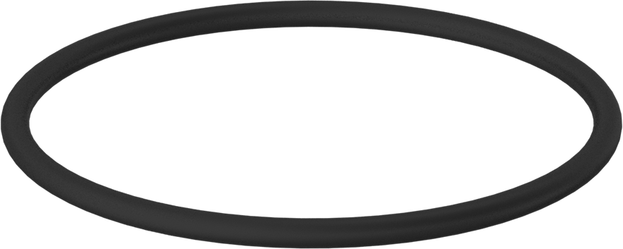 Yağa Dayanıklı Buna-N O-Ring, 1/4 Kesirli Genişlik, Dash Numarası 433